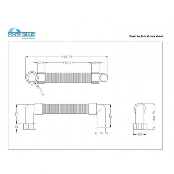 ΣΙΦΩΝΙ ΝΙΠΤΗΡΟΣ ΑΜΕΑ Ponte Giulio 130 Series H51-HAS-02