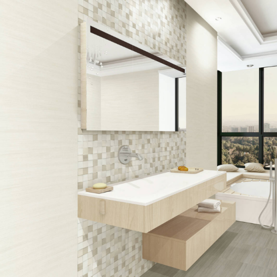 TESSILE BEIGE - Μπεζ πλακάκι τοίχου 25x50