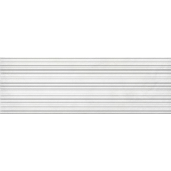 Πλακάκι τοίχου Keros Thames Line Gris 30×90 γυαλιστερό με ανάγλυφες γραμμές