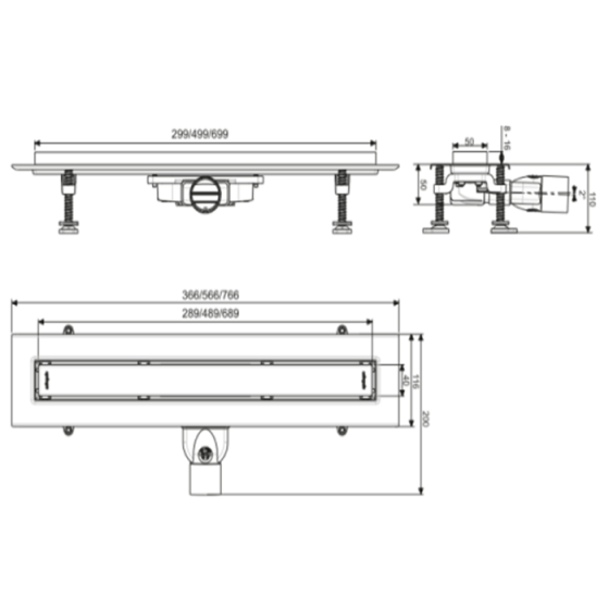 ΚΑΝΑΛΙ ΝΤΟΥΣ Wirquin Venisio Slim
