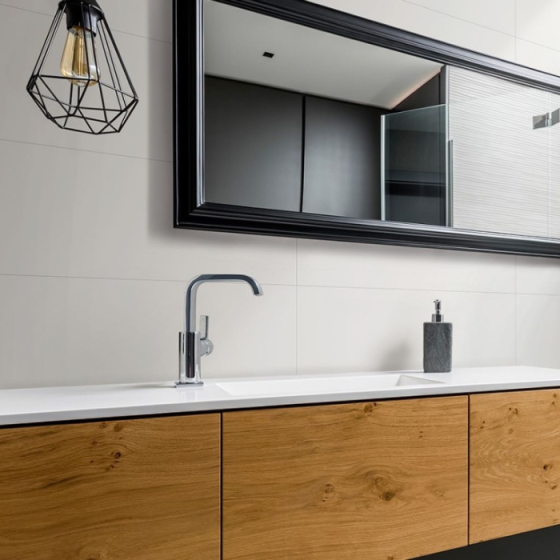 WHITE MATE 30x90 λευκό ματ ρεκτιφικάτο κεραμικό πλακίδιο